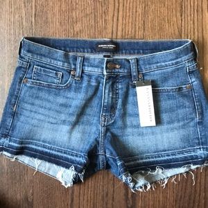 Banana Republic- size 0 premium denim shorts